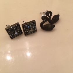 Earrings sean studded diamond bundle