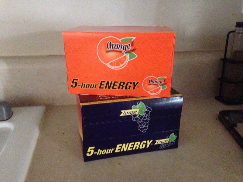 Cheap expired 5-Hour energy shots