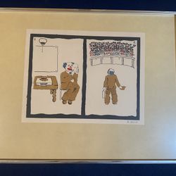 Vintage “Clown’s Journey” by B David