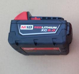 $169value GENUINE Milwaukee M18 XC5.0 BATTERY!!