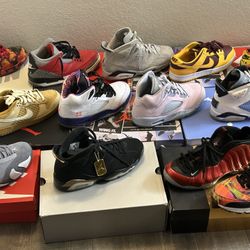 Sneaker Bundle – Size 9 – Worn 1–2x – Like New