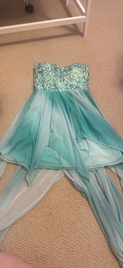 Strapless Homecoming Dress