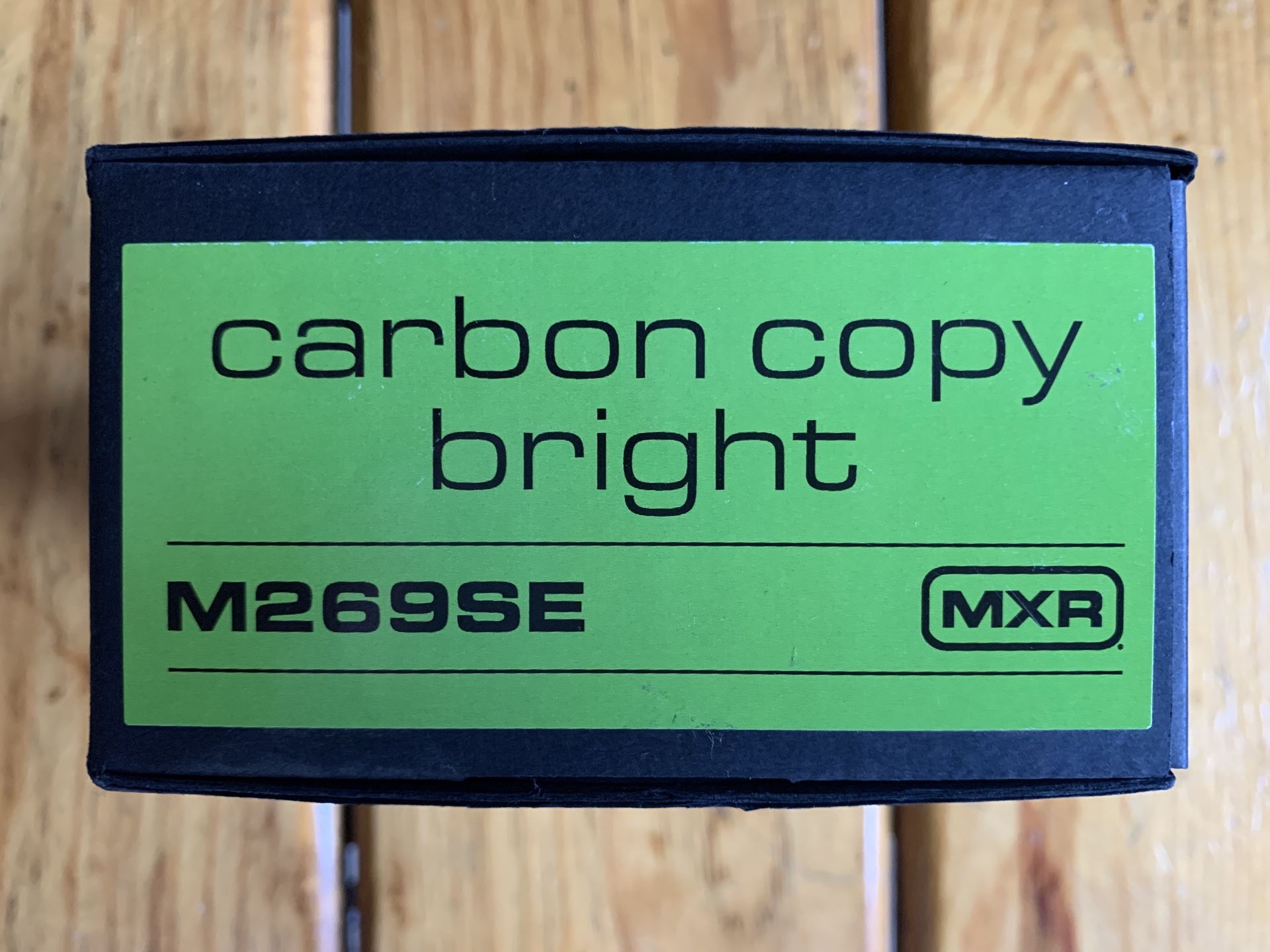 MXR CARBON COPY BRIGHT M269SE ANALOG DELAY PEDAL NEW