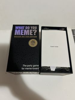 What Do You Meme? Game