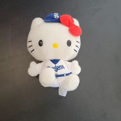 Hello Kitty, Toys, Hello Kitty Night La Los Angeles Dodgers Plush Doll 25  6 Inch