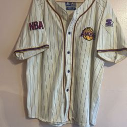 XL Lakers Vintage Baseball jersey