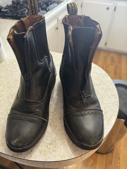 Hoof And Woof Kids Riding Boots Sz 12