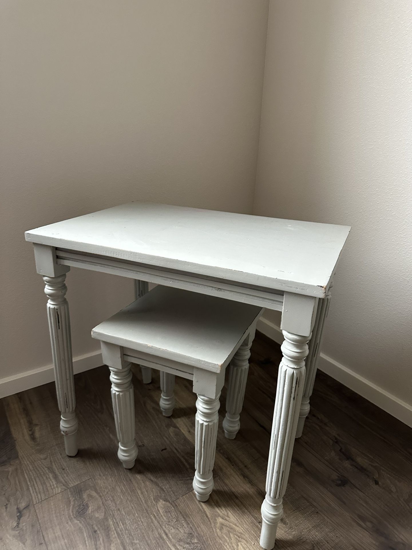 Children’s Craft Desk and Stool
