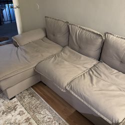 Beige couch