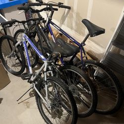 3 Project Or For Parts Bicycles 