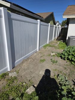 Vinyl Fence