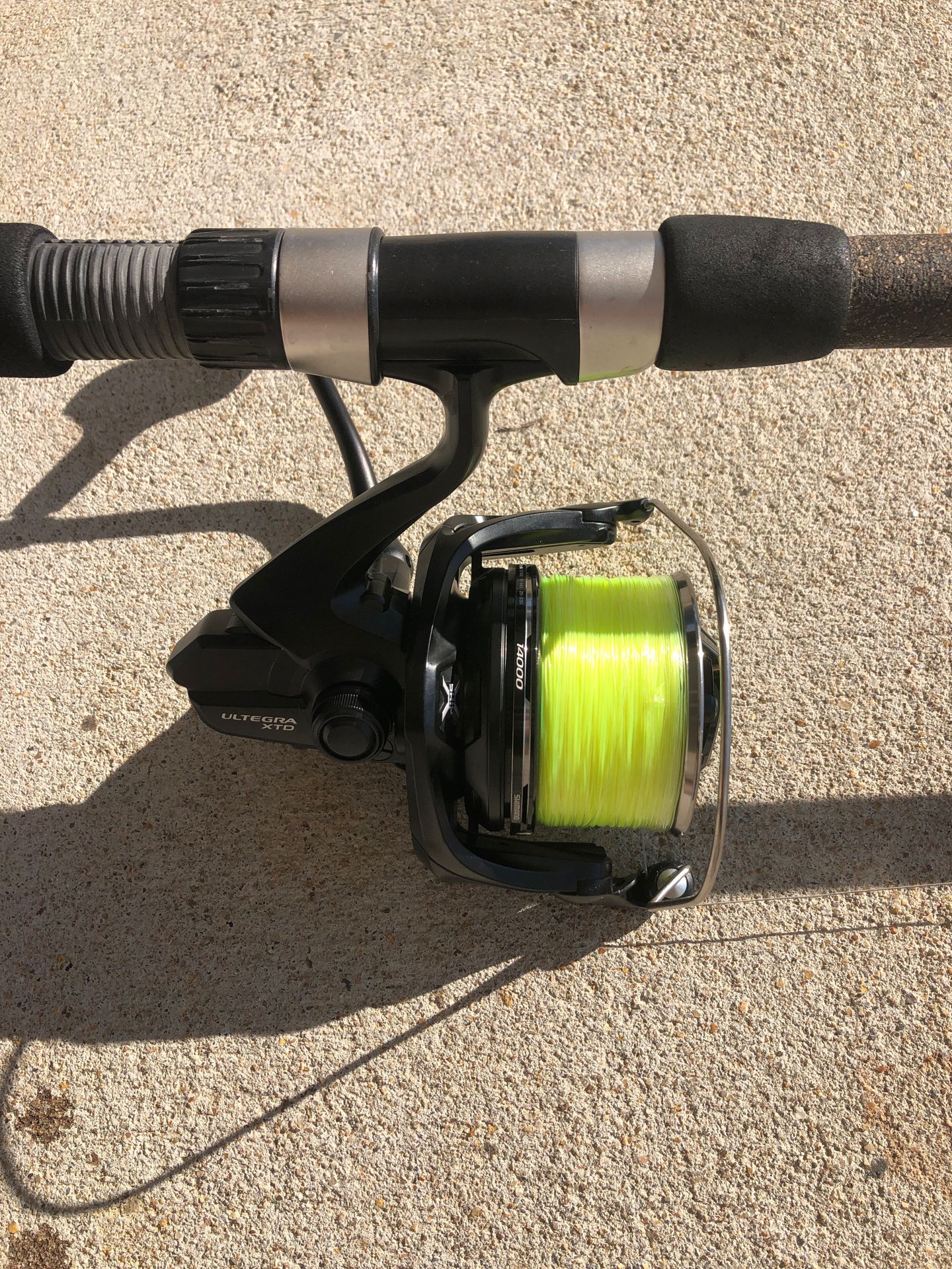 Shimano XTD 14000 surf fishing reel