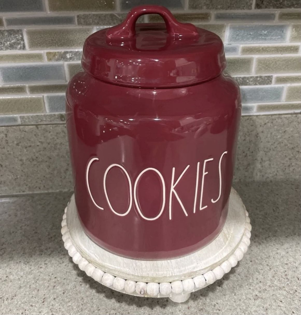 Rae Dunn Cookies Canister