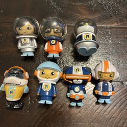 Ryan’s World Astronaut Figures Lot — Dolls Ryan’s Figurines Playset