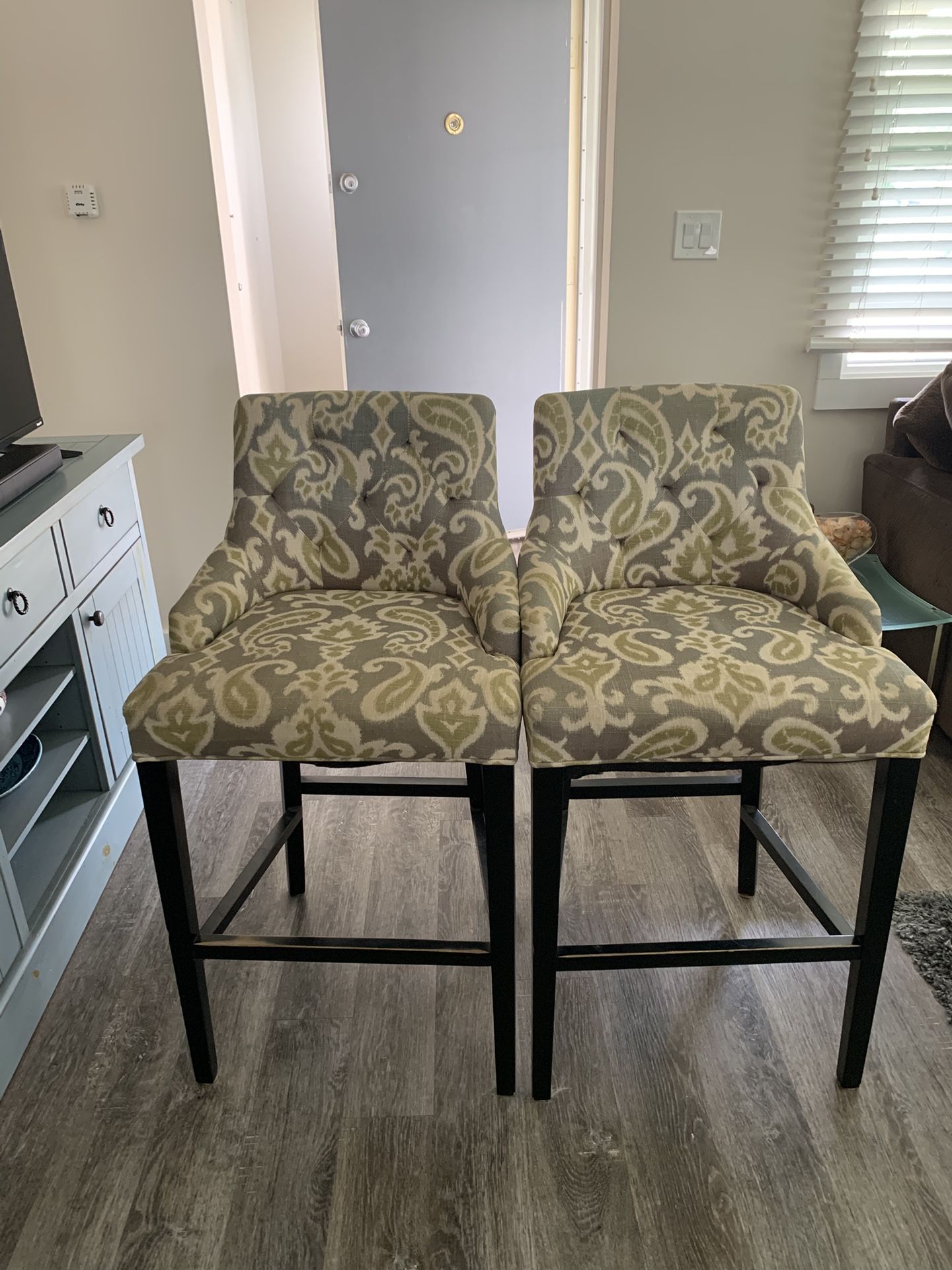 2 World Market Counter Stools