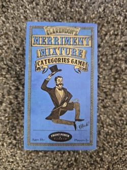 Clarendon’s Merriment Mixture Card Game Front Porch Classics 2019
