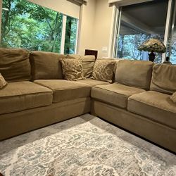 Brown Sectional Couch