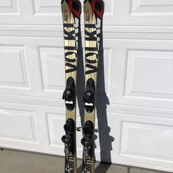 Volkl Skis Unlimited AC 7.4, 135 cm Skis w/Salomon bindings