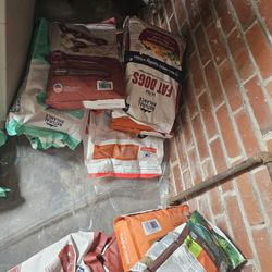 Multiple Bags Of Premium Brand Dog Food 