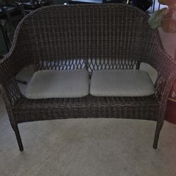 Wicker Love Seat - 3 Available 