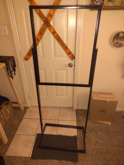 Floor sign holder