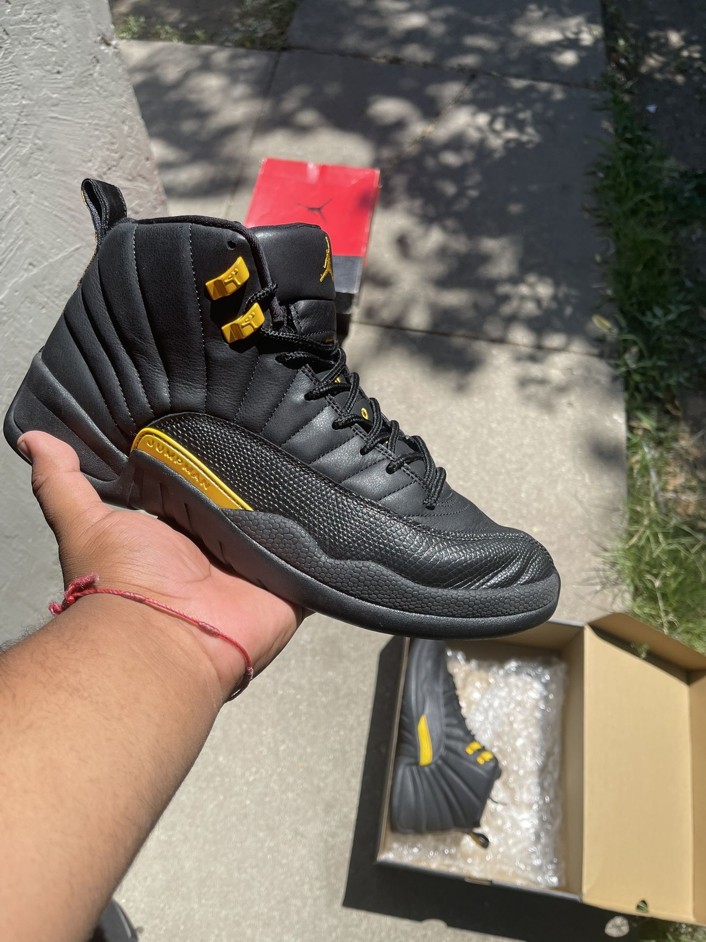 Jordan 12 Black Taxi