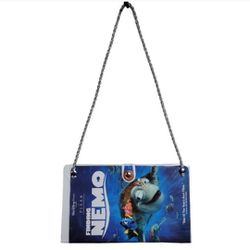 Disney Finding Nemo Y2K 00's Upcycled VHS Shoulder Bag Purse