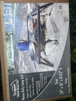 Heavy Duty Camp Grill 