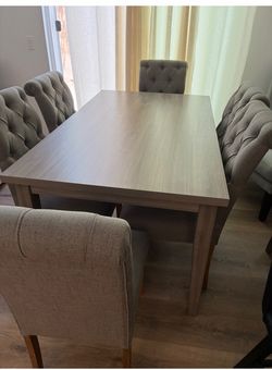 6 chair dinning table