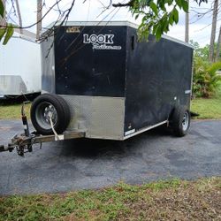 6 X 10 Enclosed Trailer With Registration