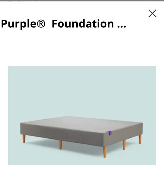 King Size Purple Fountain Bedframe
