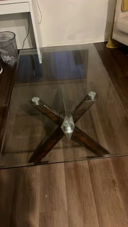 Juego de Mesas  de cristal