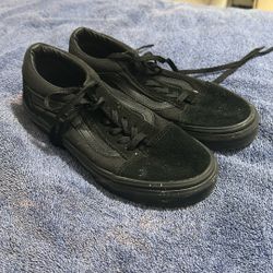 All Black Vans