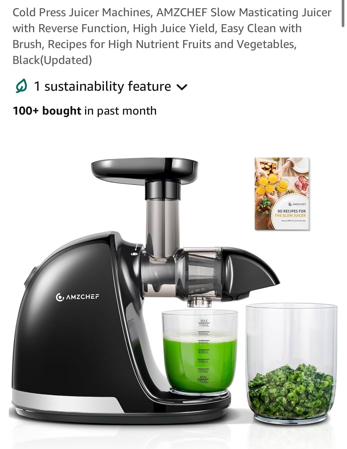 Cold Press Juicer