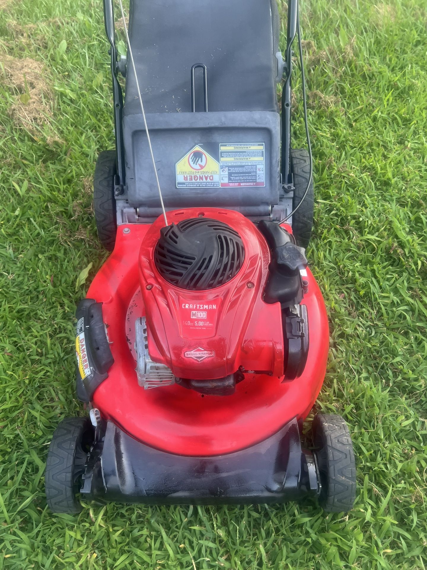 Craftsman push lawnmower