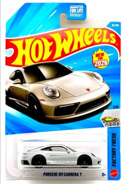 Hot Wheels Porsche 911 Carrera T New 2026 Factory Fresh