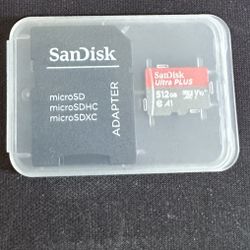 Sandisk Micro Sd Ultra Plus 512gb