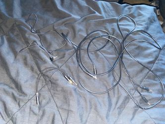 Lot Of 4 Auxiliary Cables