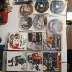 PS3 And PS2 Games