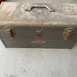 Old Craftsman tool Box