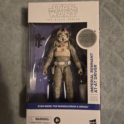 *Rare* Star Wars Black Series The Mandalorian and Grogu First Edition Imperial Remnant AT-AT Driver