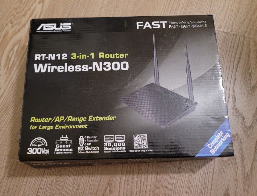 Asus RT-N12 Wireless N300 Router