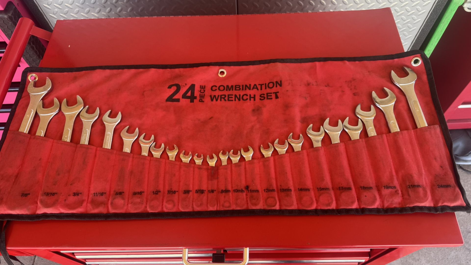 24pc Wrench Set