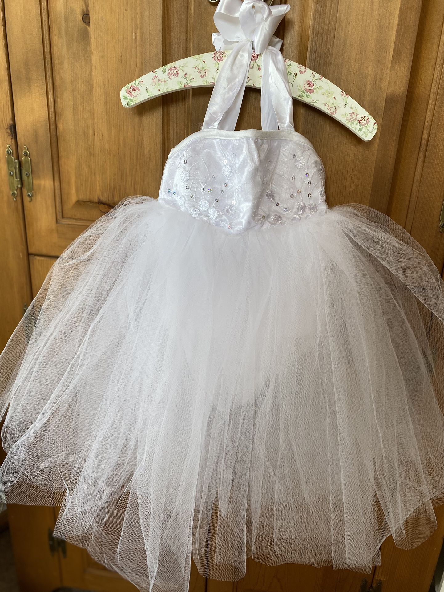 Art Stone Girls Size MC White Tutu Dance Costume Dress