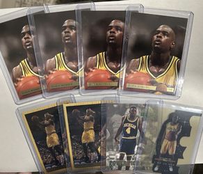 1993 CHRIS WEBBER - Rookie Cards- 8 Total