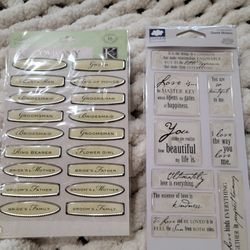 Wedding Scrapbook Stickers 