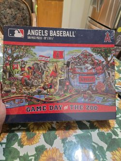 New sealed Angels Baseball  500 piece puzzle