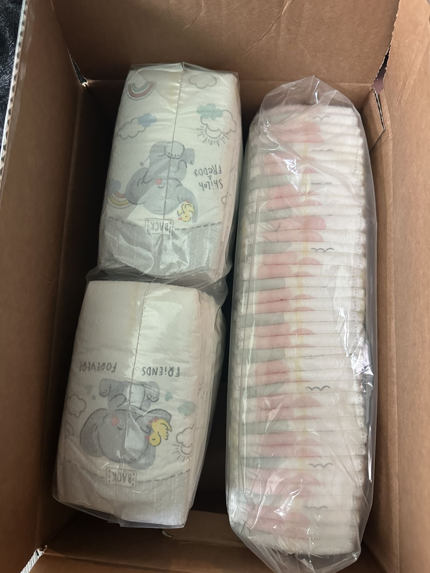 Newborn Diapers Unopened Plastic