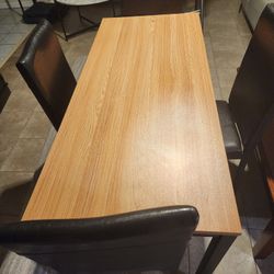 Table And 4 Chairs $50