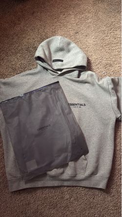 Essentials Hoodie Dark Oatmeal 40 obo📲